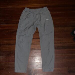 Nike grey windbreaker sweats